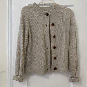 Everlane alpaca cardigan